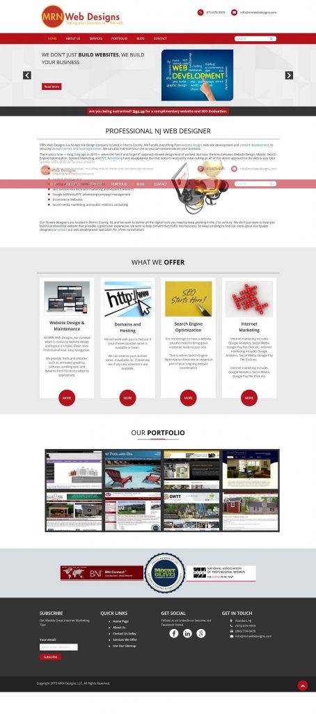mrn web page